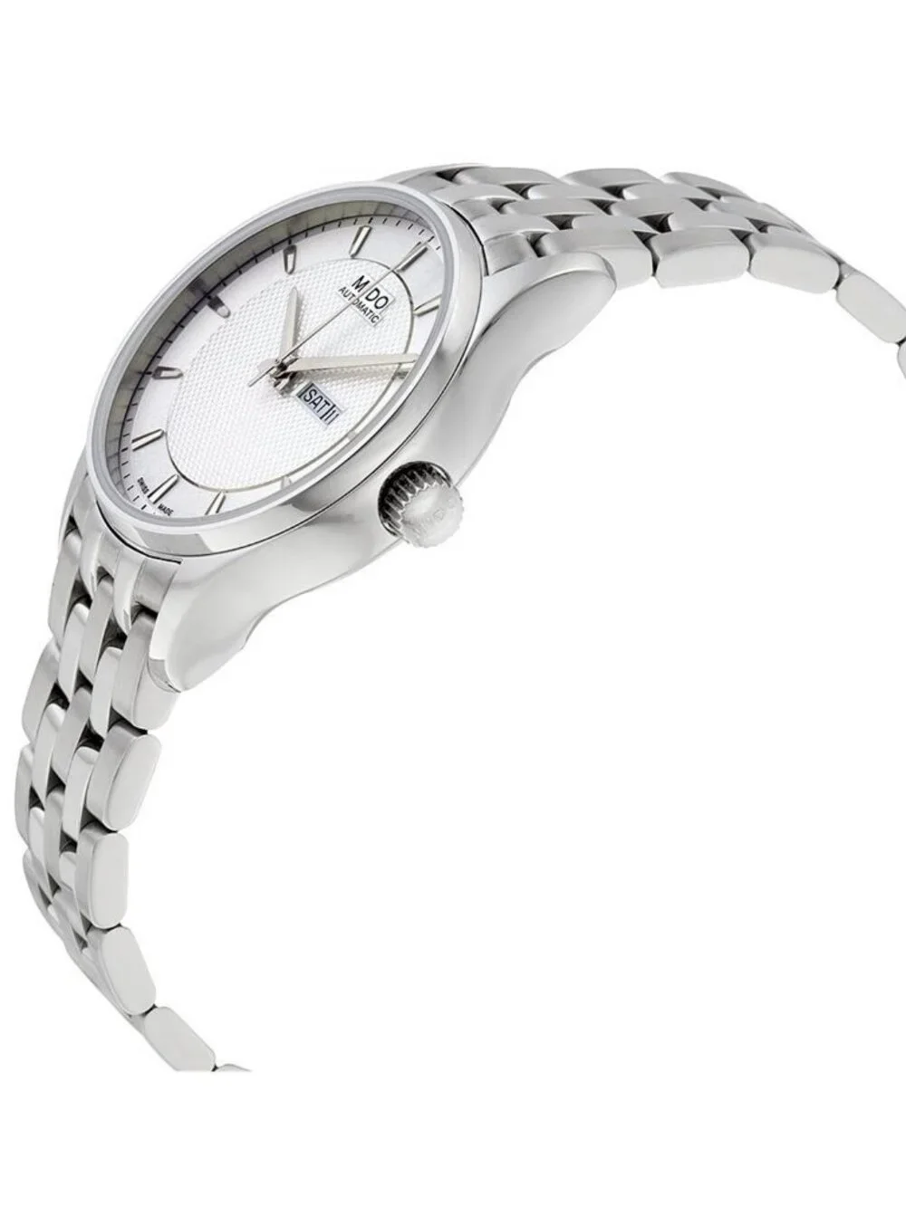 NWT Mido Belluna Automatic Silver Dial Ladies Watch